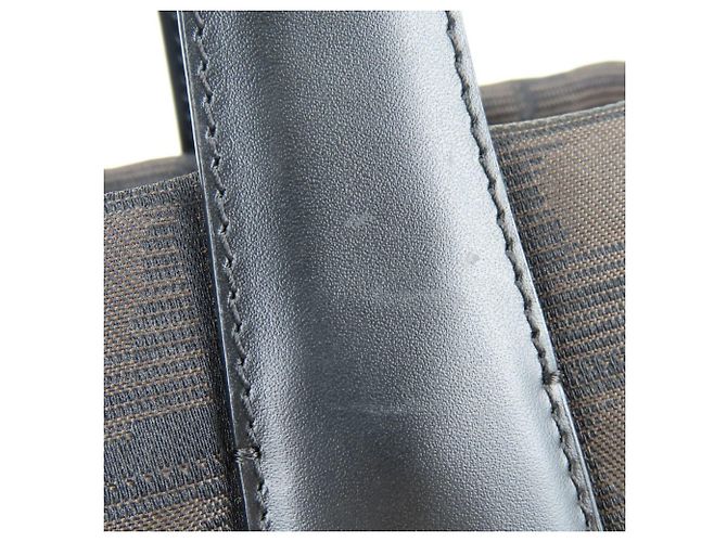 Chanel Tote Bag New Travel Line PM Schwarz Dunkelbraun - Ansicht 7