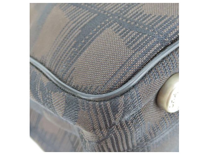 Chanel Tote Bag New Travel Line PM Schwarz Dunkelbraun - Ansicht 9