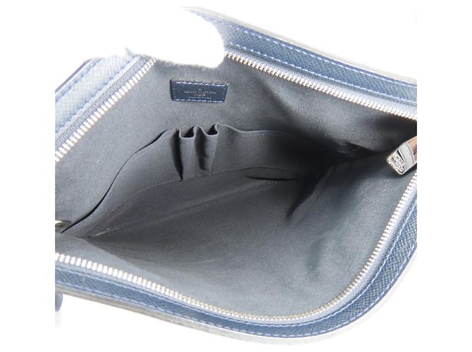 Borsa a Spalla Louis Vuitton Sasha Blu navy - vista 17