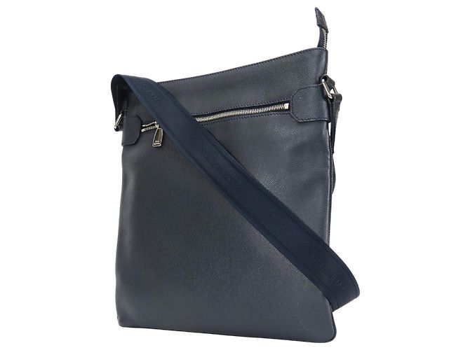 Borsa a Spalla Louis Vuitton Sasha Blu navy - vista 3