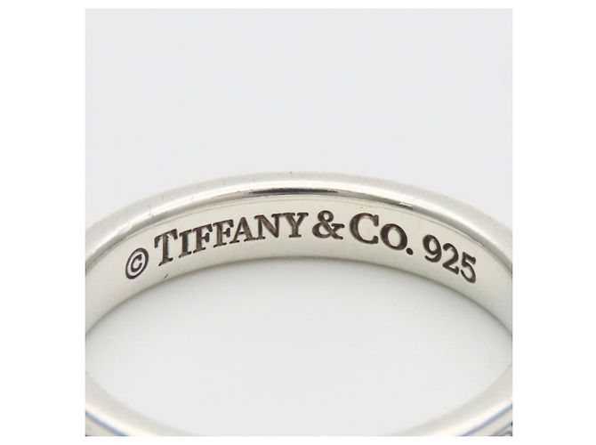 Tiffany & Co. 1837 schmaler Silberring - Ansicht 6