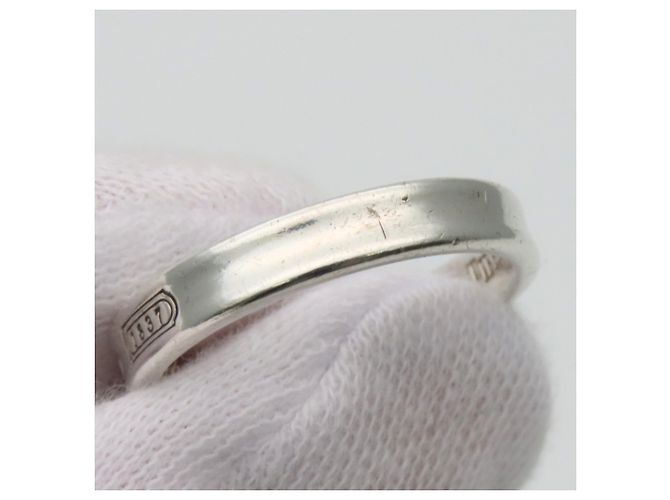 Tiffany & Co. 1837 schmaler Silberring - Ansicht 7