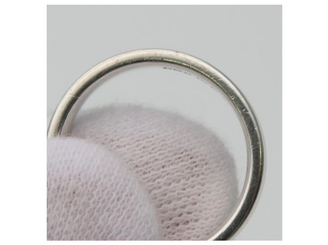 Tiffany & Co. 1837 schmaler Silberring - Ansicht 9