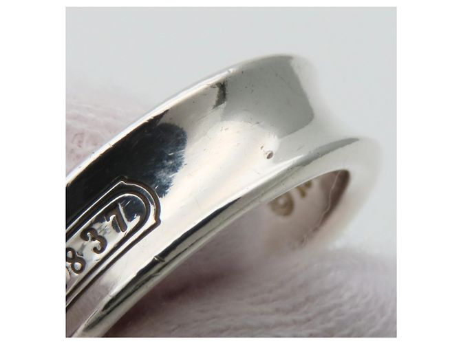 Tiffany & Co. 1837 Silver Band Ring Silvery - view 11