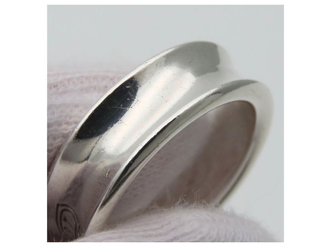 Tiffany & Co. 1837 Silver Band Ring Silvery - view 13