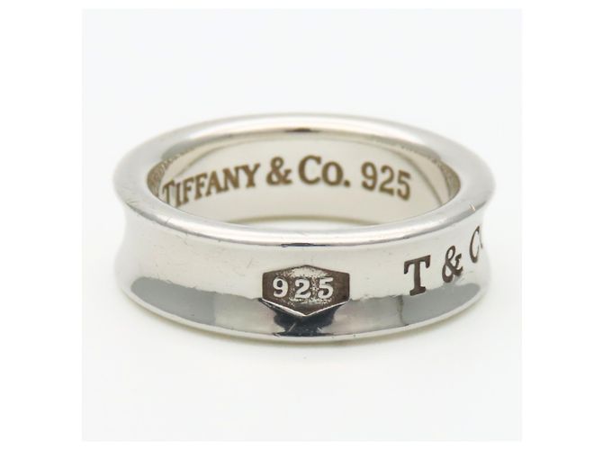 Tiffany & Co. 1837 Silver Band Ring Silvery - view 3