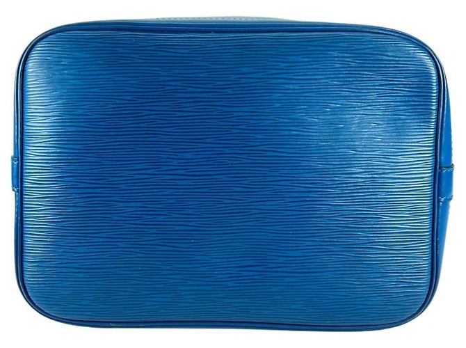 Borsa a tracolla Louis Vuitton in pelle Epi blu Toledo - vista 4
