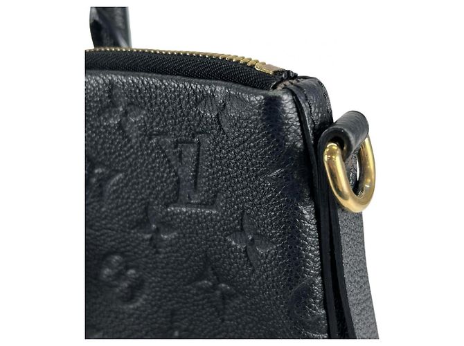 Borsa Louis Vuitton Monogram Empreinte Marisane PM Nero - vista 13