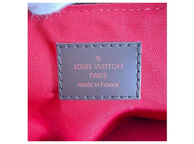 Borsa Louis Vuitton Damier Siena PM Marrone Damier ebene - vista 17