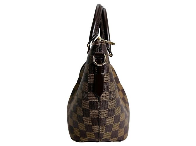 Borsa Louis Vuitton Damier Siena PM Marrone Damier ebene - vista 3