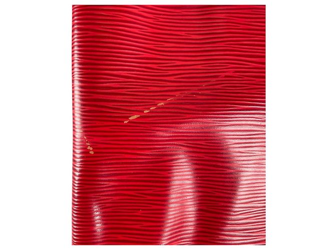Borsa a tracolla Louis Vuitton in rosso Castilian - vista 12