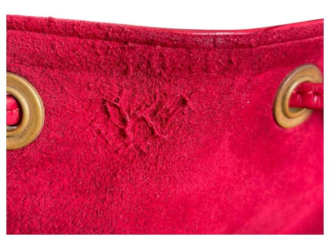 Borsa a tracolla Louis Vuitton in rosso Castilian - vista 15