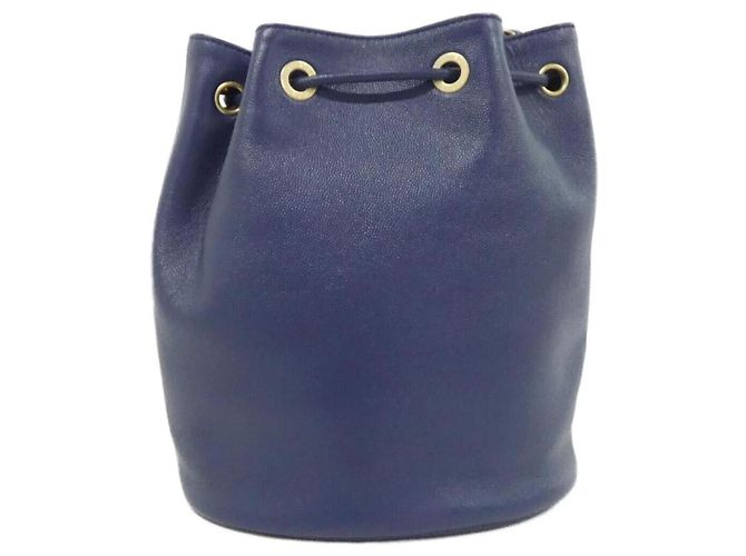 Borsa a tracolla Chanel Deauville Line AS1045 Blu - vista 2