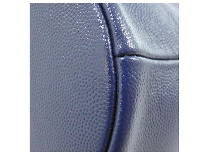 Borsa a tracolla Chanel Deauville Line AS1045 Blu - vista 3