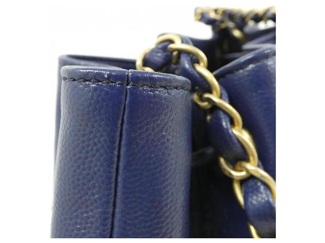 Borsa a tracolla Chanel Deauville Line AS1045 Blu - vista 6