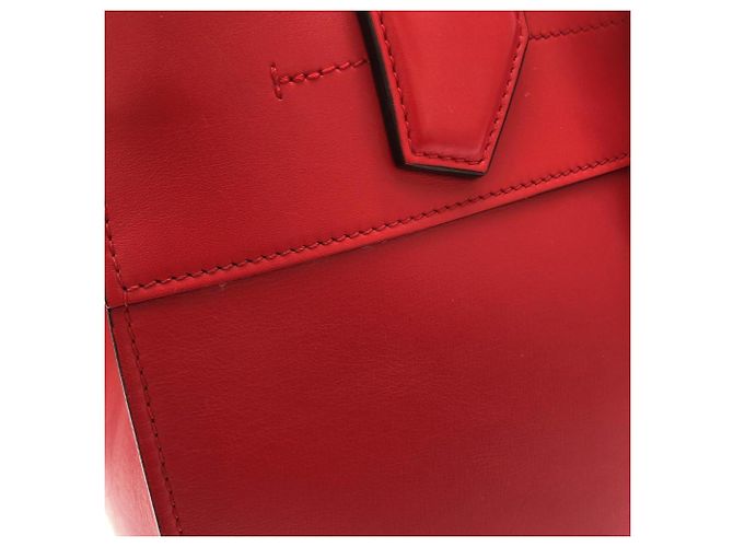 Borsa Louis Vuitton City Steamer MM Rosso - vista 5