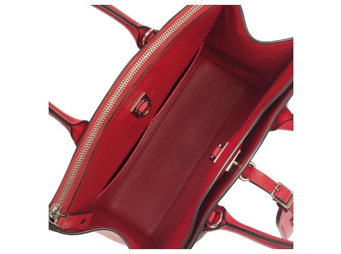 Borsa Louis Vuitton City Steamer MM Rosso - vista 8