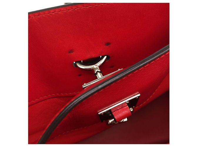 Borsa Louis Vuitton City Steamer MM Rosso - vista 9