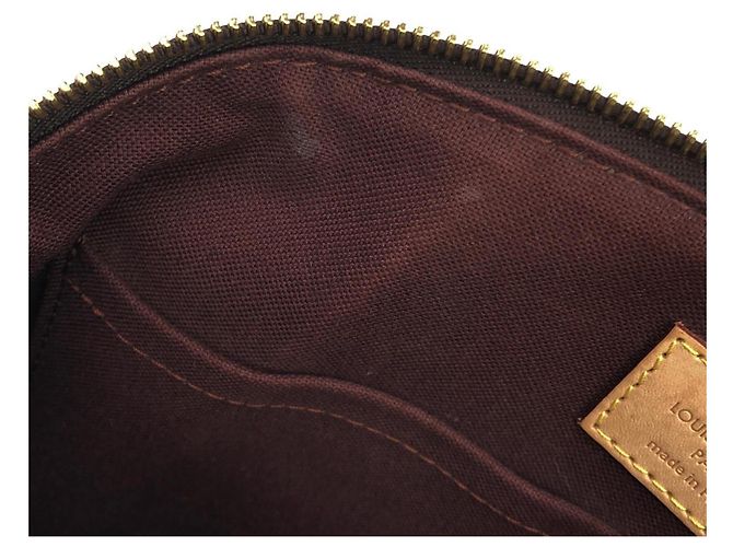 Borsa Louis Vuitton Monogram Rivoli PM Marrone - vista 10