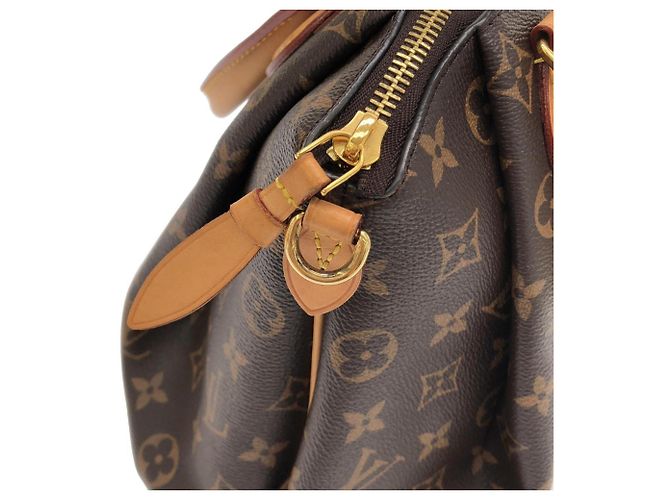 Borsa Louis Vuitton Monogram Rivoli PM Marrone - vista 5