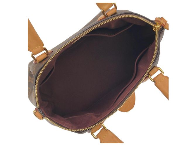 Borsa Louis Vuitton Monogram Rivoli PM Marrone - vista 8