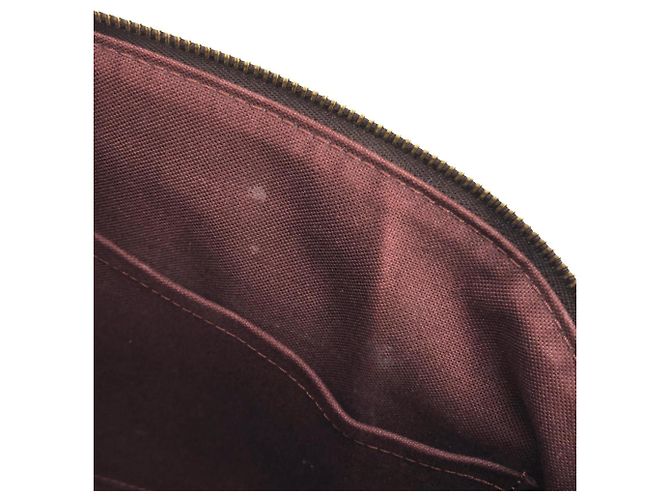Borsa Louis Vuitton Monogram Rivoli PM Marrone - vista 9