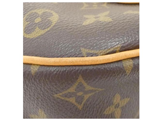 Borsa a Spalla Louis Vuitton Monogram Galliera PM Marrone - vista 3