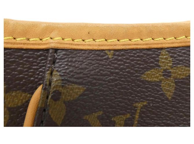 Borsa a Spalla Louis Vuitton Monogram Galliera PM Marrone - vista 5