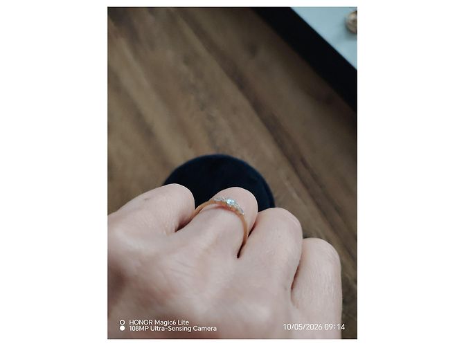 Autre Marque Anello Leila Buecher Julie -X S Oro Rosa 18K e Diamanti D'oro - vista 12
