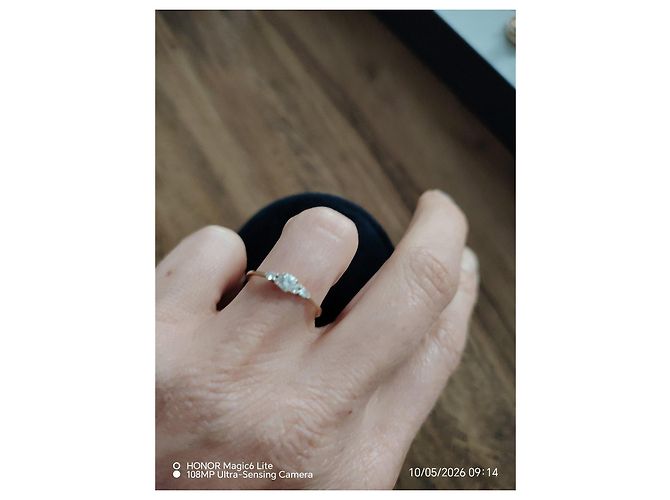 Autre Marque Anello Leila Buecher Julie -X S Oro Rosa 18K e Diamanti D'oro - vista 13