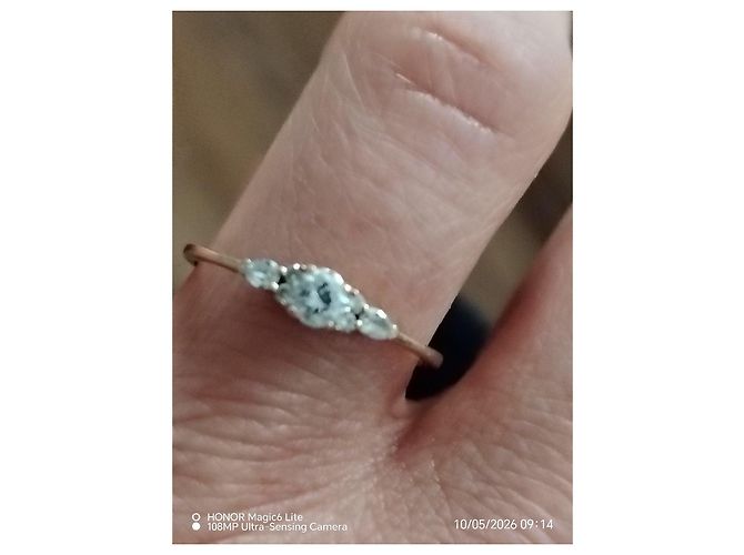 Autre Marque Anello Leila Buecher Julie -X S Oro Rosa 18K e Diamanti D'oro - vista 2