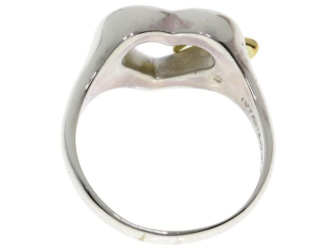 Tiffany & Co. Heart Ribbon Ring Silber Golden - Ansicht 4