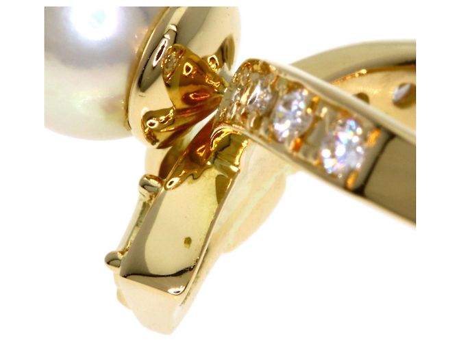 Céline Anel Celine Pearl Diamond em Ouro Amarelo 18K - vista 10