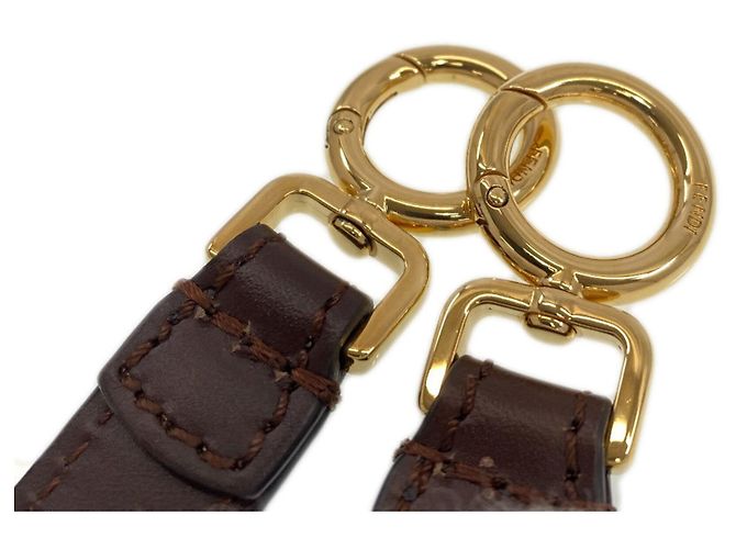 Borsa Fendi Peekaboo I.U Medium Marrone - vista 17