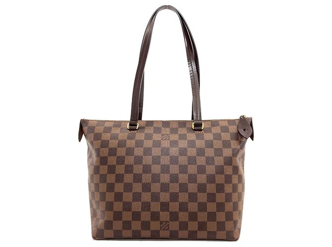 Louis Vuitton N41012 Iena PM Tote Bag Marrone Damier ebene - vista 2