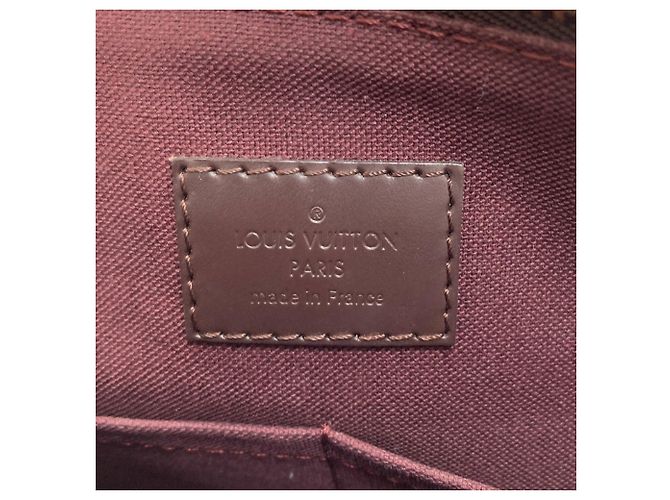 Louis Vuitton N41012 Iena PM Tote Bag Marrone Damier ebene - vista 6