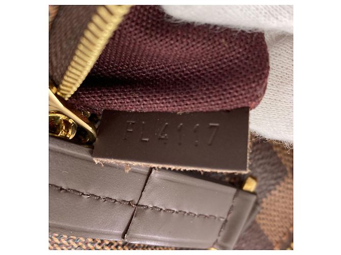 Louis Vuitton N41012 Iena PM Tote Bag Marrone Damier ebene - vista 7