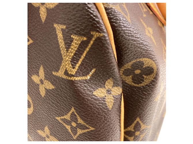 Borsa Louis Vuitton M41528 Speedy 25 Marrone Monogramma - vista 13