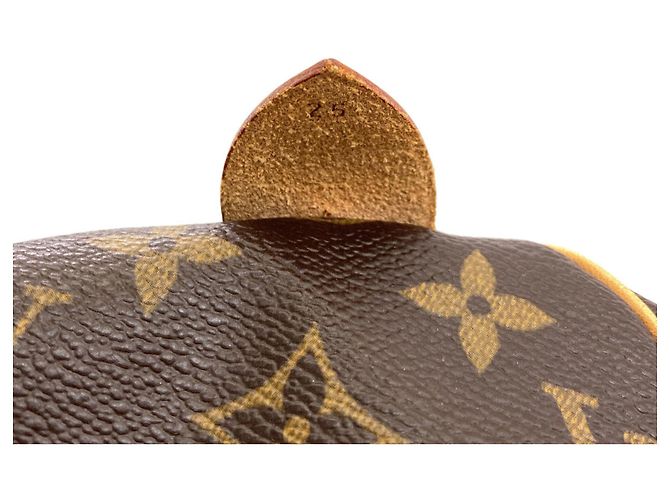 Borsa Louis Vuitton M41528 Speedy 25 Marrone Monogramma - vista 7