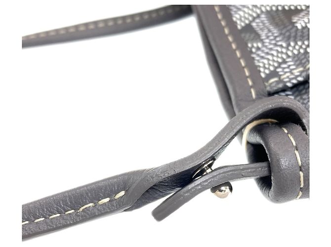 Portafoglio e borsa a tracolla Goyard Plume Pouch Marrone - vista 12