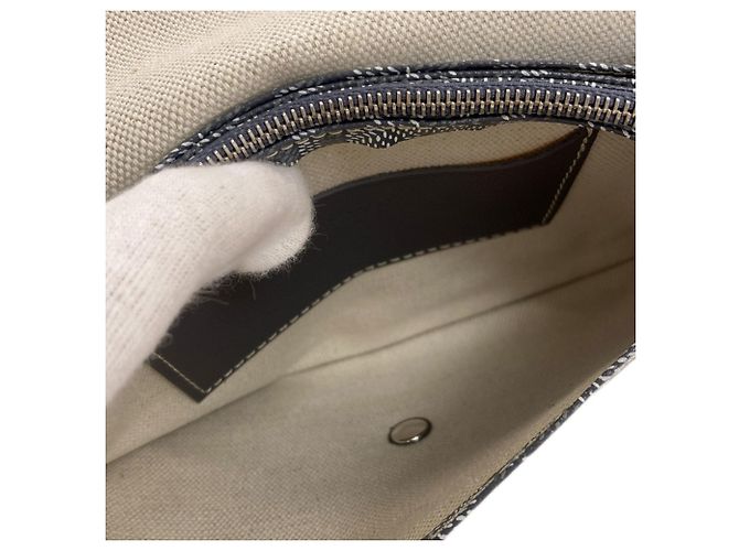 Portafoglio e borsa a tracolla Goyard Plume Pouch Marrone - vista 5