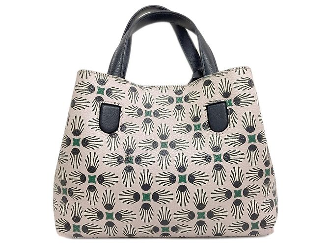 Borsa 2-Way Christian Dior Blossom Nero Rosa Verde - vista 2