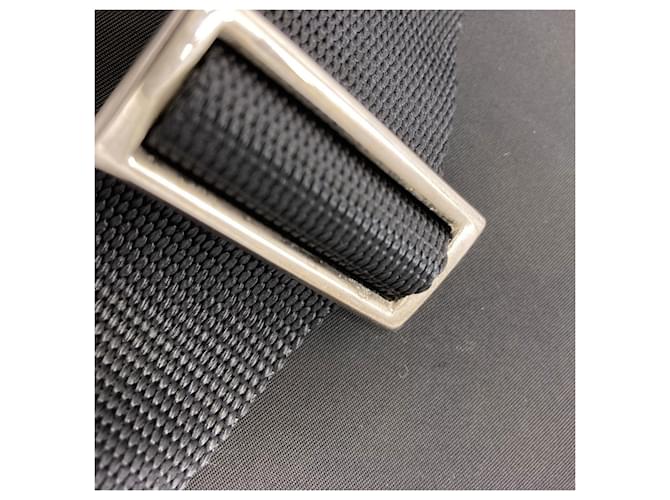 Borsa a tracolla in nylon nero Prada - vista 18