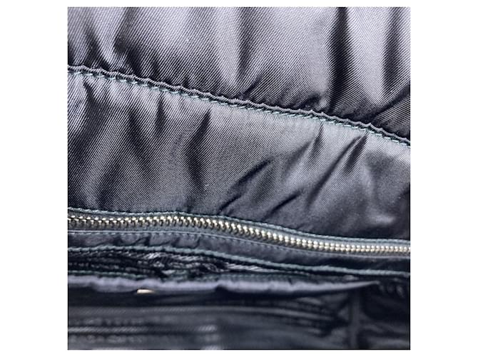 Borsa Tote Trapuntata Prada Nero - vista 11