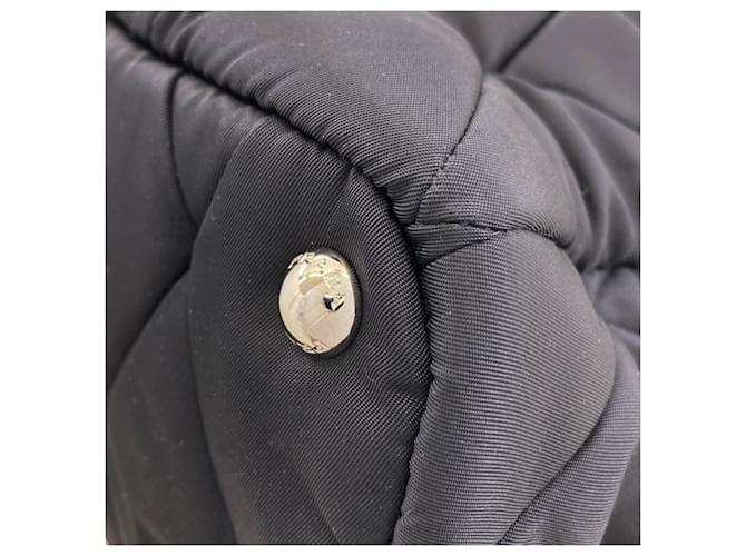 Borsa Tote Trapuntata Prada Nero - vista 19