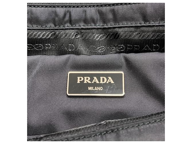 Borsa Tote Trapuntata Prada Nero - vista 6