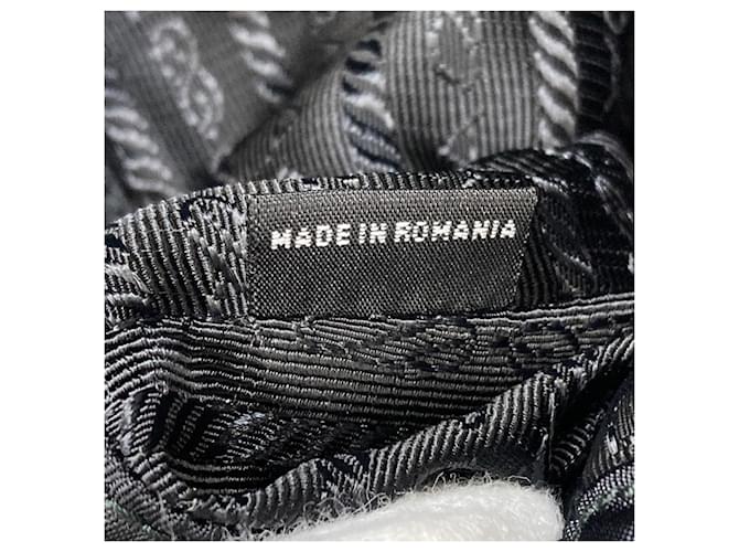 Borsa Tote Trapuntata Prada Nero - vista 9