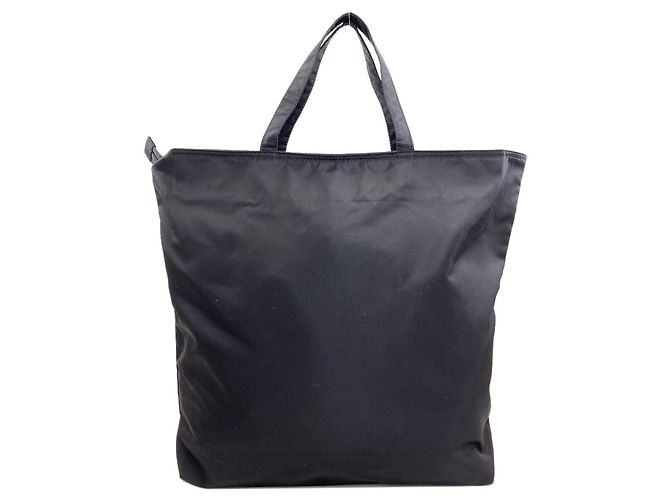 Prada Handtasche aus schwarzem Nylon - Ansicht 2