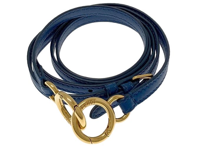 Borsa 2-Way Fendi Peekaboo Mini Blu Porpora - vista 10