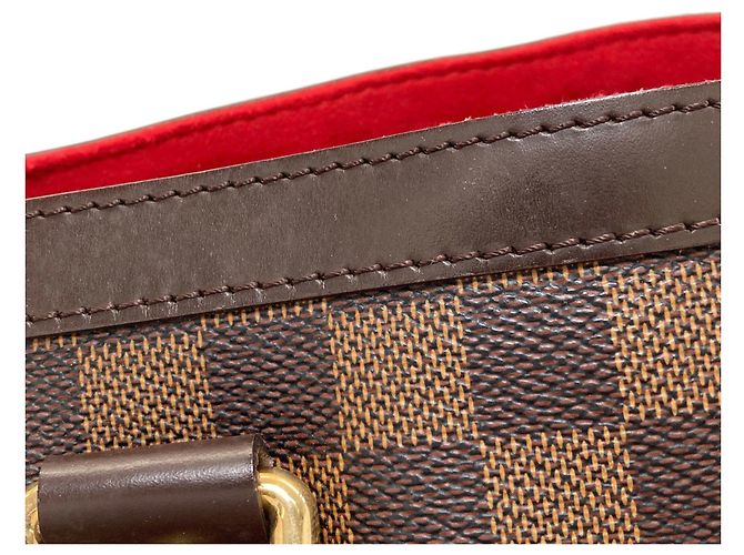 Borsa Tote Louis Vuitton Hampstead PM Marrone Damier ebene - vista 12